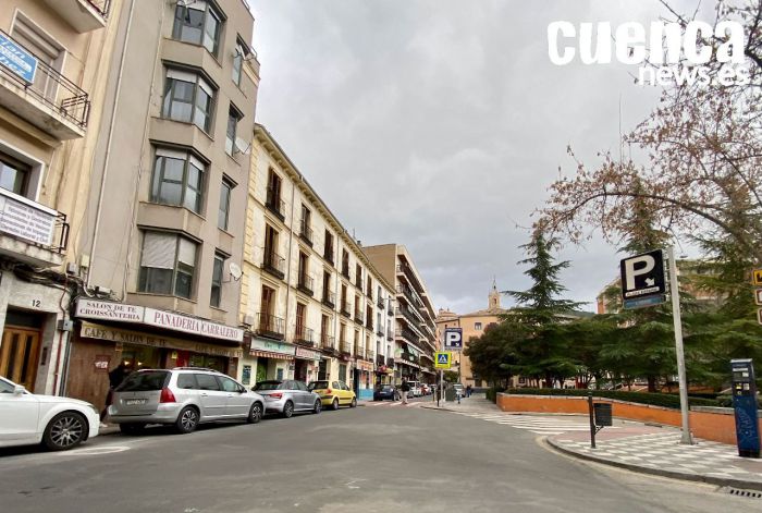 La calle Fray Luis de León será un  vial con plataforma única  desde la entrada del aparcamiento de Plaza de España hasta la intersección con calle Tintes
