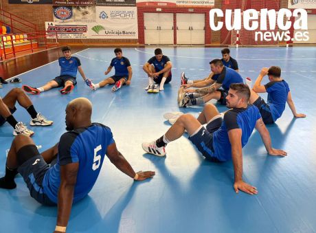 Entrenamiento del Rebi Balonmano Cuenca