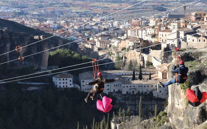 Tirolina 'Las Hoces' de Cuenca