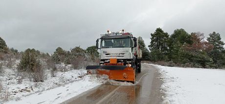 La nieve afecta a catorce rutas escolares en la provincia