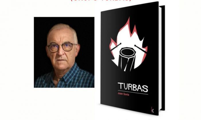 Aguirre acoge este viernes la presentación de la novela “Turbas”, de Juan Soria