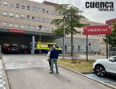 Accidente laboral en Cuenca: un hombre trasladado en UVI al Virgen de la Luz tras ser aplastado por un coche