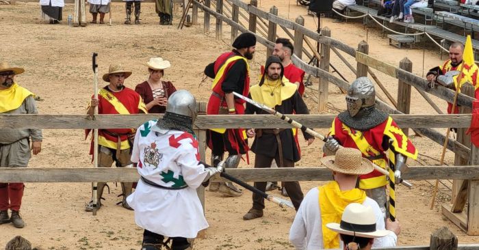 El Campeonato Mundial de Combate Medieval reúne a más de 600 luchadores de todo el mundo en Belmonte