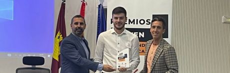 Jaime Martínez Fuentes, ganador de los I Premios Joven Emprende del Ayuntamiento de Cuenca