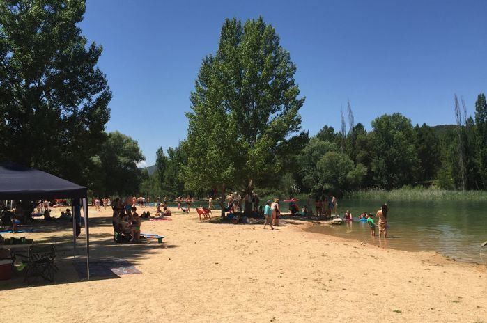 &quot;La Playeta&quot; del río Escabas en Cañamares