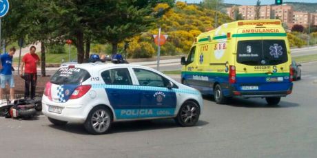 Seis heridos leves tras una colisión entre dos turismos en la capital