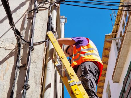 La red de fibra óptica llegara próximamente a Valdecabras