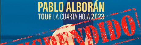 Suspendido el concierto de Pablo Albora&#769;n en Cuenca