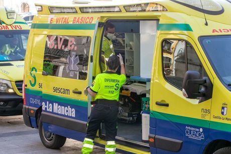 Trasladada al Virgen de la Luz una niña de 2 años tras ser atropellada en el centro de Cuenca