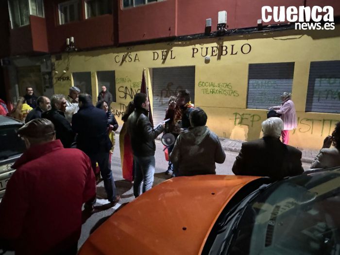 Sede del PSOE de Cuenca este jueves