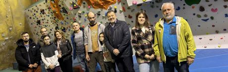 Abre sus puertas el rocódromo del polideportivo San Fernando tras realizarse una rehabilitación integral