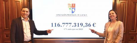 La Diputación presenta los presupuestos más altos de la historia que ascienden a 117 millones de euros