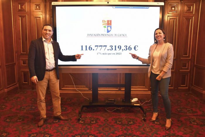 La Diputación presenta los presupuestos más altos de la historia que ascienden a 117 millones de euros