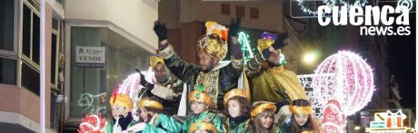 Las calles de Cuenca se llenan de magia y alegría con la espectacular Cabalgata de los Reyes Magos