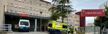 Heridos dos trabajadores tras caer de un andamio en Cuenca