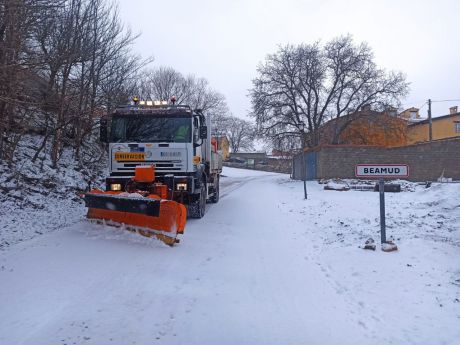 Seis rutas escolares en la provincia son canceladas por la nieve