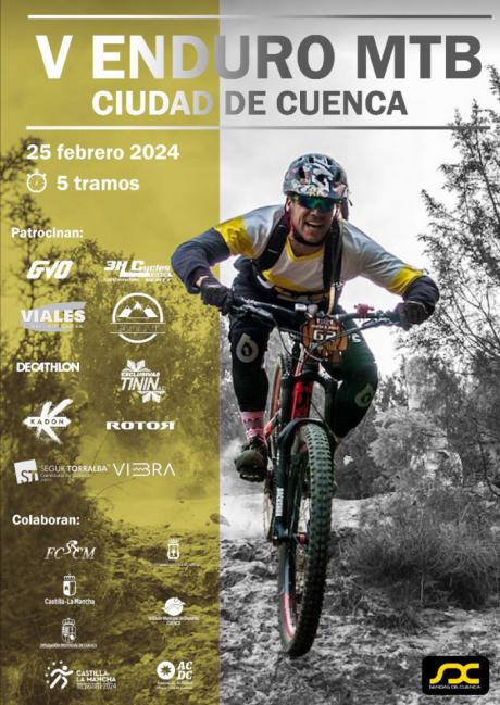 El V Enduro MTB Ciudad de Cuenca será sede del Campeonato de Castilla-La Mancha 2024 de la modalidad