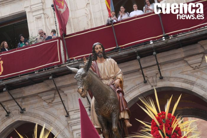 Arranca la Semana de Pasión conquense con un brillante y multitudinario Hosanna