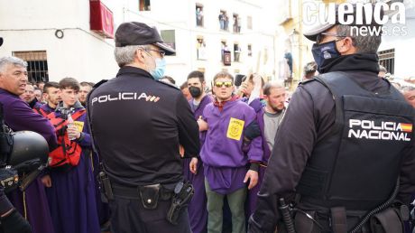 El Plan de Seguridad prevé refuerzo de Policía Nacional, puestos de emergencia y sanitario, y Punto Violeta en la madrugada del Viernes Santo