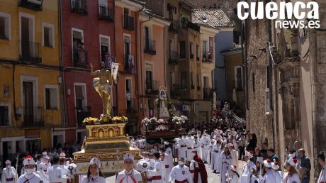 La procesión del Encuentro cerrará este domingo la Semana de Pasión de Cuenca
