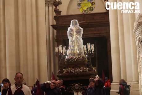 La Semana Santa concluye con la suspensión de ocho de las diez procesiones previstas