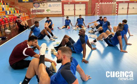 Entrenamiento del Rebi Balonmano Cuenca