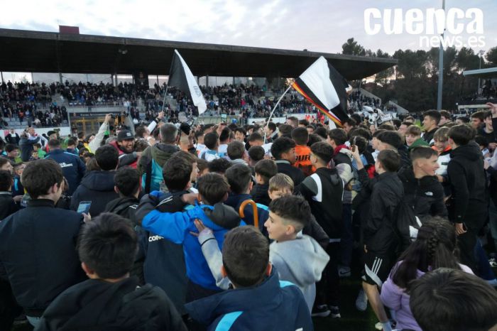 Éxtasis en La Fuensanta: ¡¡¡el Conquense canta el alirón y el ascenso a la Segunda REFF!!!