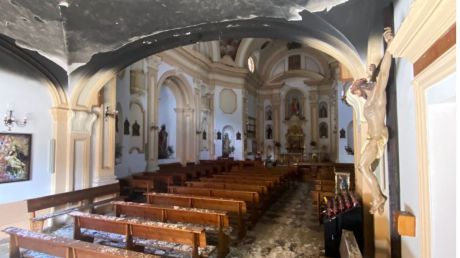 Dolz busca recuperar el Convento de las Concepcionistas Franciscanas tras el incendio de esta mañana