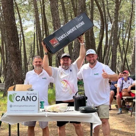 Jorge Valiente y Jesús Fernández ganan el torneo de golf en la Cañada Real
