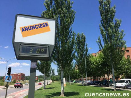 Aviso por altas temperaturas