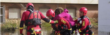 Se retira la UME de Mira al darse por finalizadas las labores de rescate