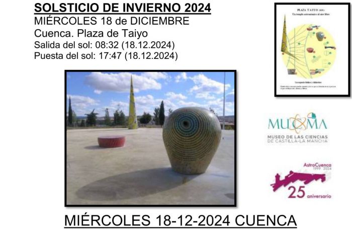 Cuenca recibe el Solsticio de Invierno en la Plaza de Taiyo