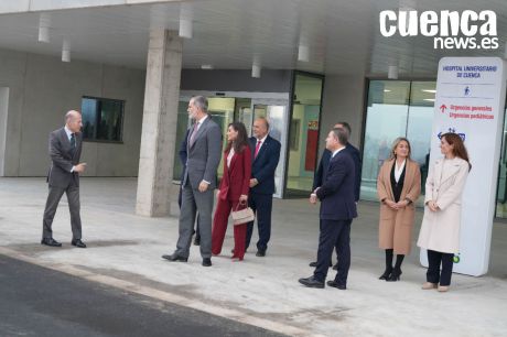 Los Reyes llegan a Cuenca para inaugurar el nuevo Hospital