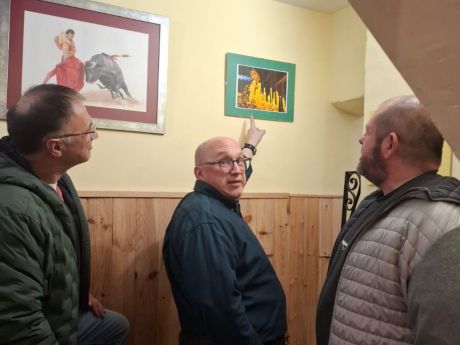 Luis Peinado inaugura su exposición "La Pasión en Albero" en Cuenca