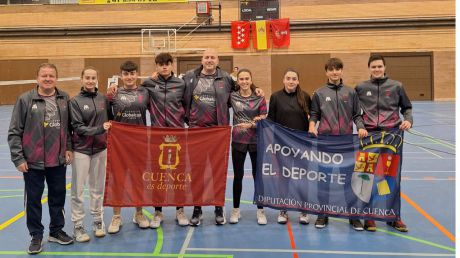 
El CD Bádminton Albatros Cuenca consigue el séptimo puesto en la Liga Nacional de Clubes de Madrid 2025
