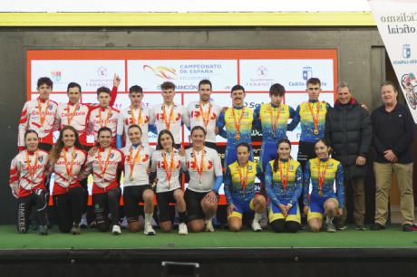 La Comunidad Valenciana se impone en los relevos en la primera jornada del Nacional de Ciclocross en Tarancón
