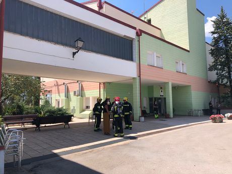 Evacuada al Hospital de La Paz una mujer del 55 años de incendio de la Residencia Sociosanitaria de Castilla-La Mancha en Cuenca