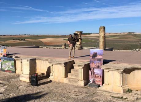 Unas 250 personas participaron en un taller medioambiental sobre rapaces ibéricas en el Parque Arqueológico de Segóbriga