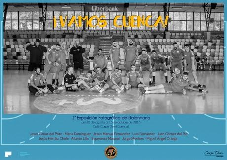 Esta tarde se inaugura la primera exposición fotográfica sobre el balonmano Liberbank Cuenca