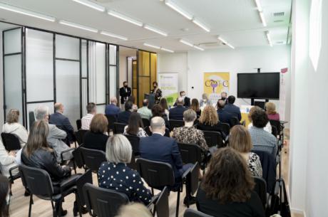 El Colegio Ofcial de Farmace&#769;utcos inaugura su nueva sede "con la esperanza de que pronto pueda estar llena de vida"