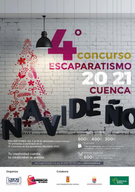 Nueva edición del Concurso de Escaparatismo Navideño