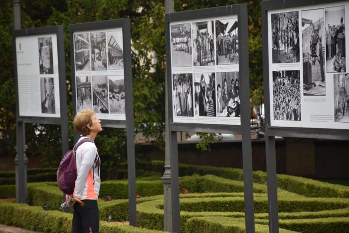 Los jardines de la Diputación acogen durante este mes de junio Álbum de la memoria del fotoperiodista José Luis Pinós