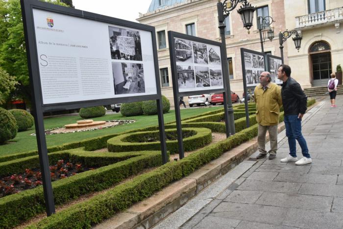 Los jardines de la Diputación acogen durante este mes de junio Álbum de la memoria del fotoperiodista José Luis Pinós