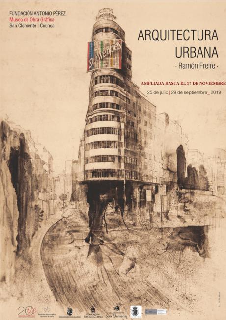 Prorrogada la exposición "Arquitectura Urbana" de Ramón Freire en San Clemente