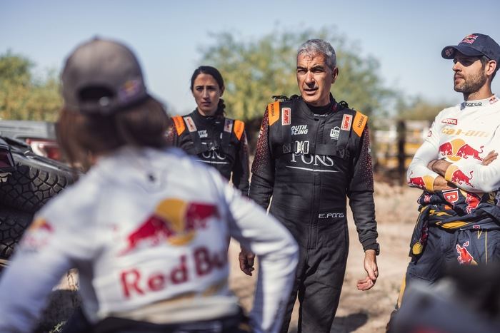 Mónica Plaza y Eduard Pons, segundos en T4 tras dos jornadas en el desierto de México