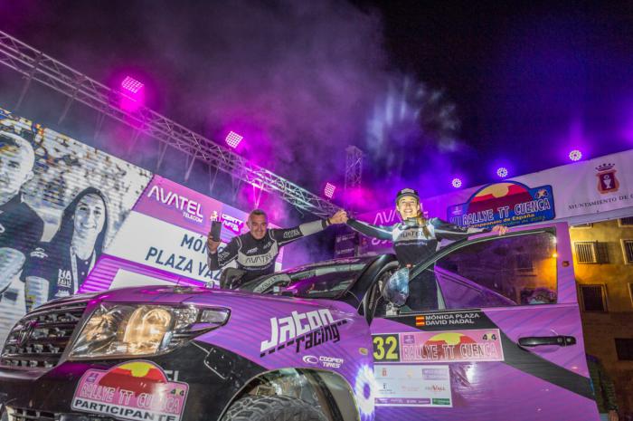 Mónica Plaza da su mejor versión en el Rally TT de Cuenca y Willy Villanueva se consolida