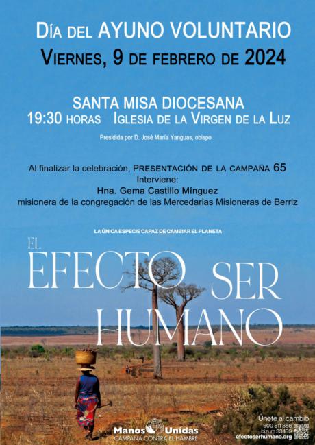 Manos Unidas presenta su campaña 65: ‘El efecto ser humano’