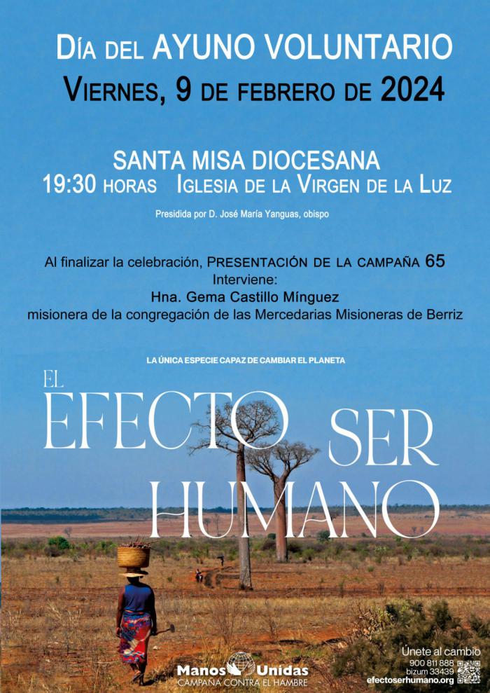 Manos Unidas presenta su campaña 65: ‘El efecto ser humano’