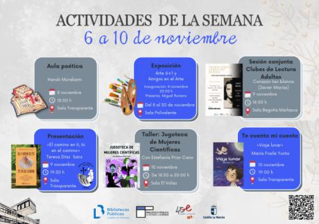 La Biblioteca Fermín Caballero te invita a una semana llena de cultura y entretenimiento