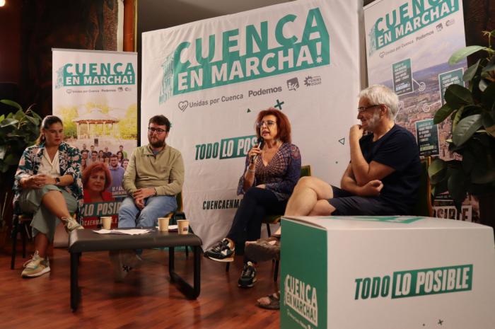 Cuenca en Marcha impulsará un parque público de vivienda “para que jóvenes y familias no se tengan que marchar”